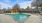 a swimming pool in a backyard